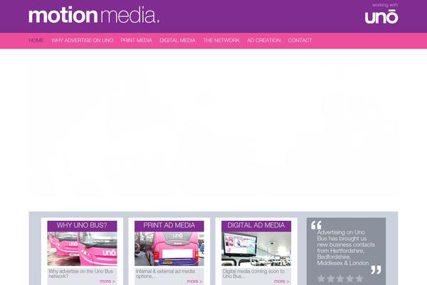motion-media.uk site used Unomedia