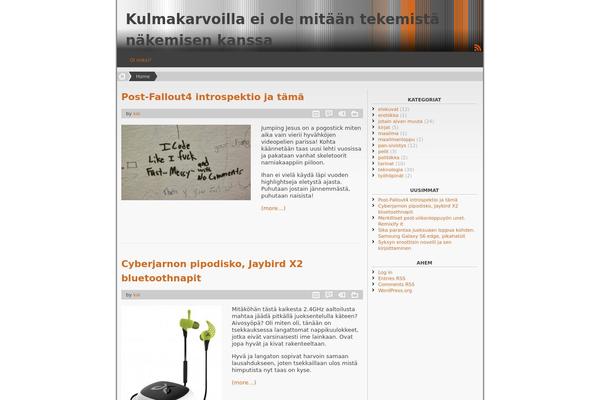Fastfood theme site design template sample