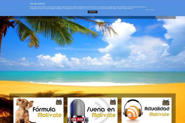 Site using Wettervorhersage plugin