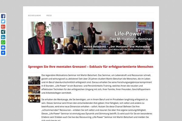 Twenty Seventeen theme site design template sample