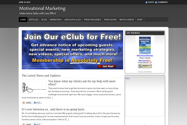 Site using Dynamic Content Gallery plugin