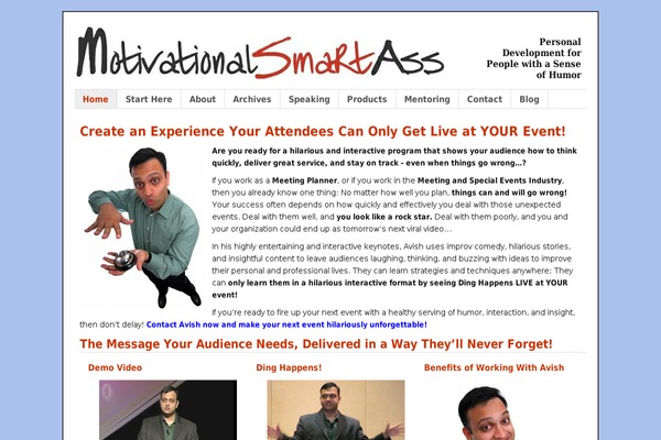 motivationalsmartass.com site used Frugal_33