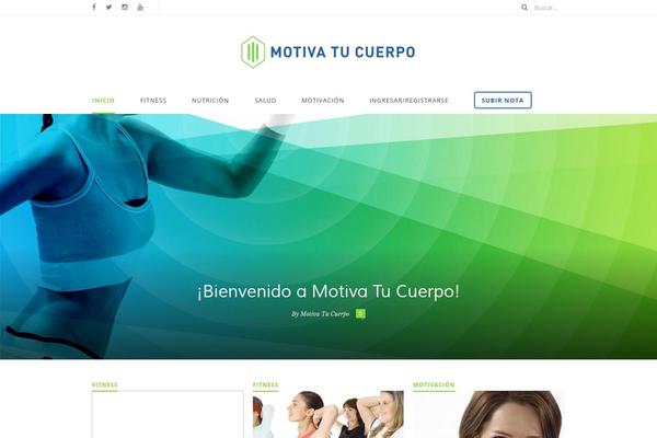 motivatucuerpo.com site used Matador