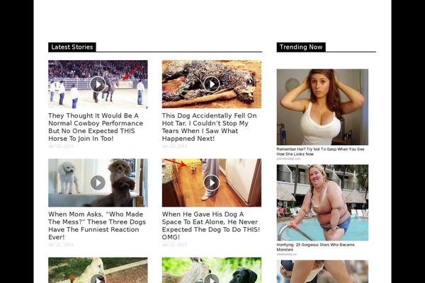 Site using Sharebar plugin