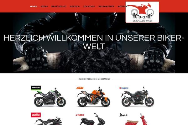 Hero theme site design template sample