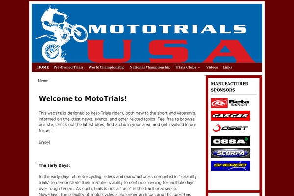 Site using Featured Page Widget plugin