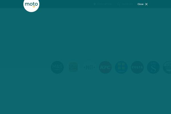 Moto theme site design template sample
