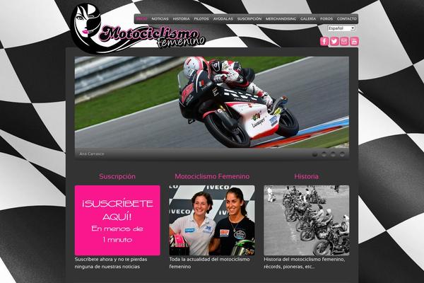 motociclismofemenino.com site used Breeze