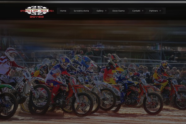 Storm theme site design template sample
