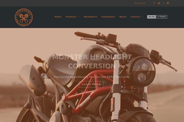 Upstart theme site design template sample