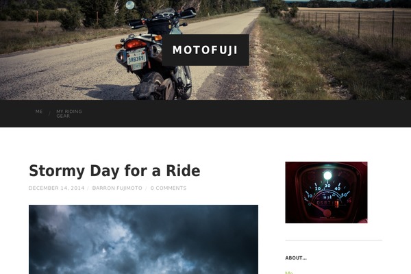 Hemingway theme site design template sample