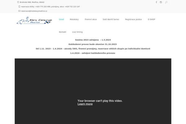 Xenia theme site design template sample
