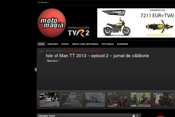Videozoom theme site design template sample