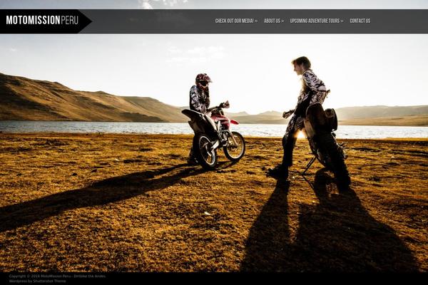 Shuttershot theme site design template sample