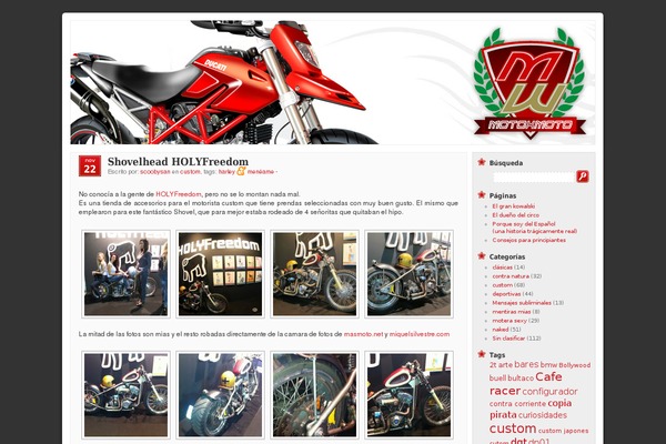 Mandigo theme site design template sample
