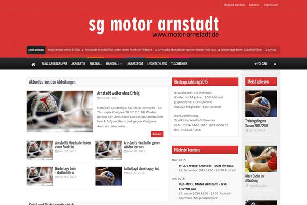 Theme Rush theme site design template sample