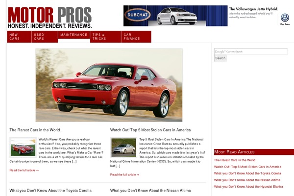 Thesis 1.8.5 theme site design template sample