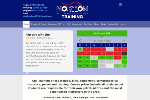 motorbike-lessons.com site used Gdscustom