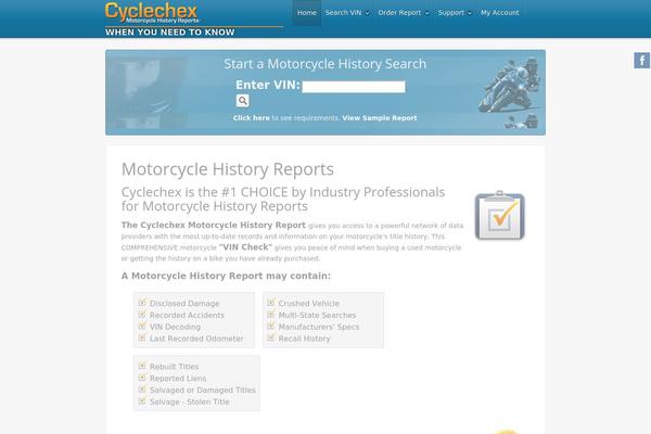 motorcyclehistoryreports.com site used Rt_modulus_wp