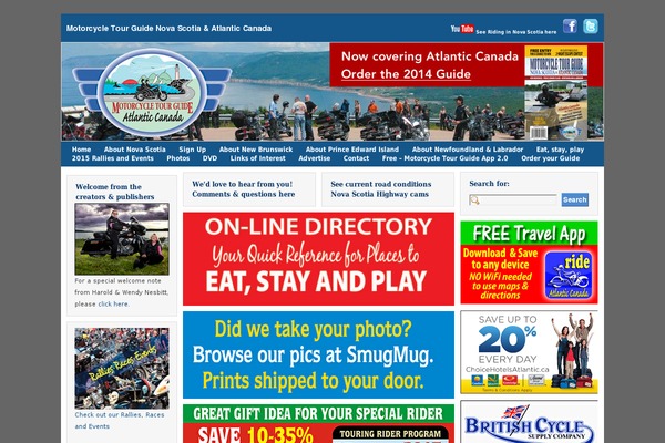 Hueman Child theme site design template sample