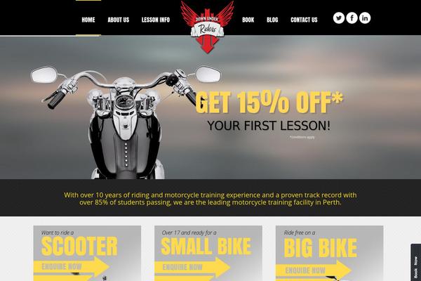 Inka theme site design template sample