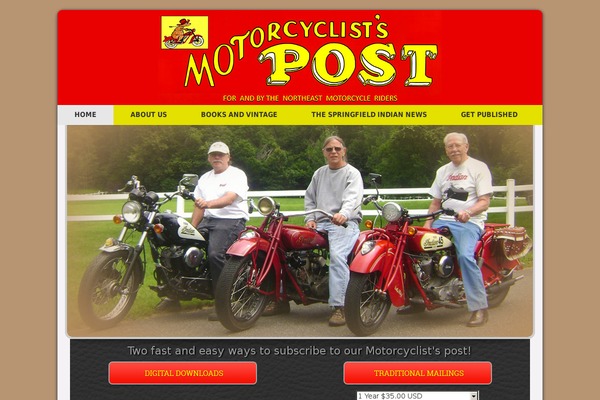 motorcyclistspost.com site used Yourweblayout