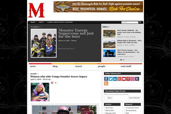 motorcygal.com site used Arthemia