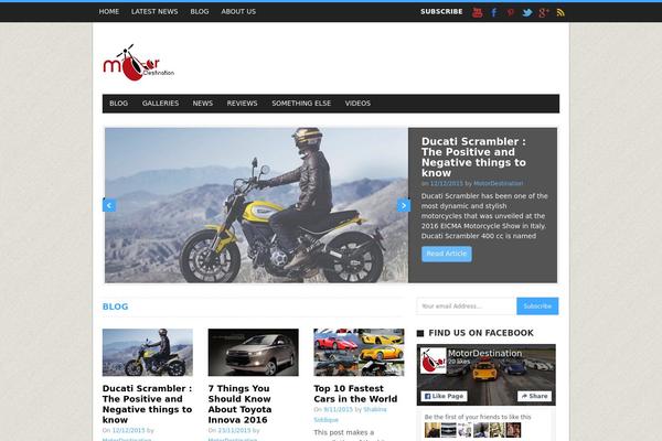 motordestination.com site used Newsmag1
