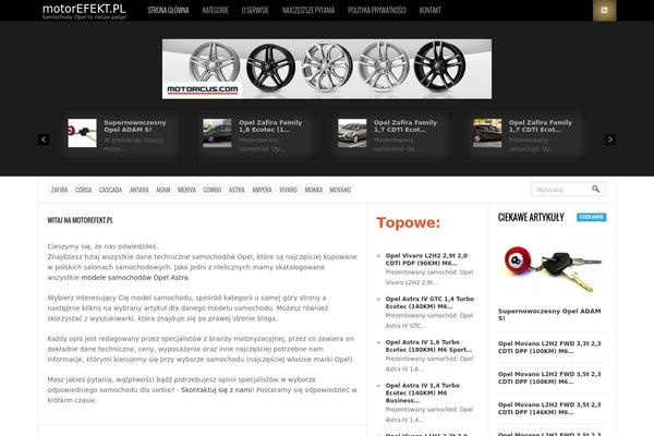 motorefekt.pl site used IMNews