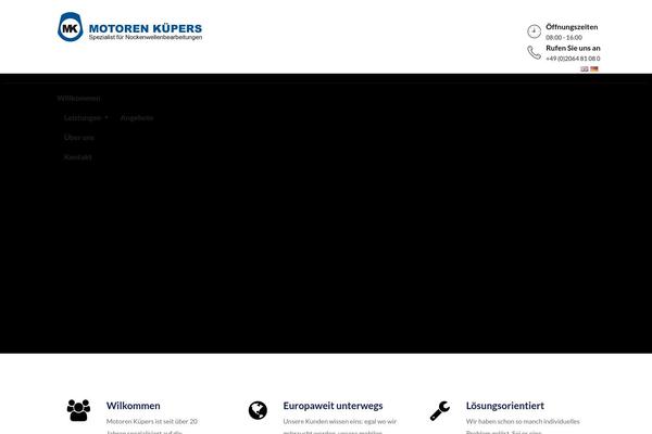 Doors theme site design template sample