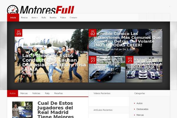Nexus theme site design template sample
