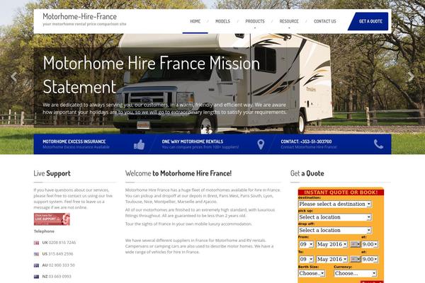 CarPress theme site design template sample