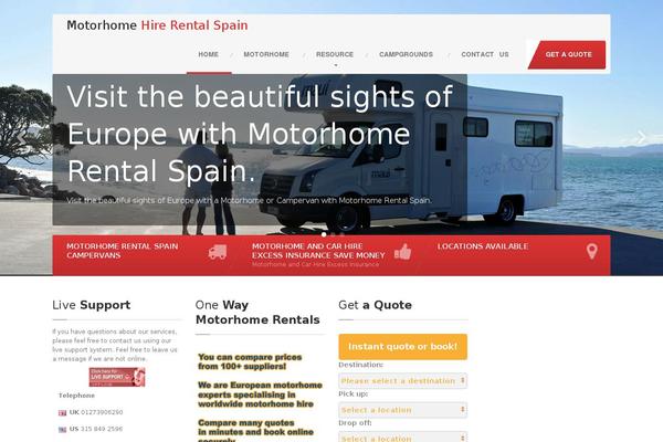CarPress theme site design template sample