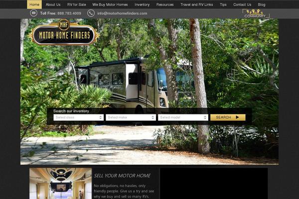 motorhomefinders.com site used Motorhomefinders