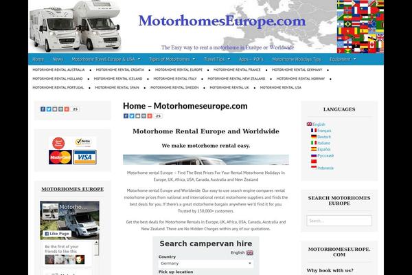 Magazine Premium theme site design template sample