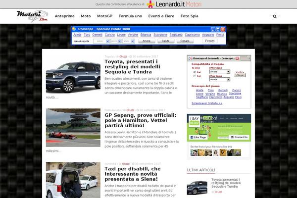 Admag theme site design template sample