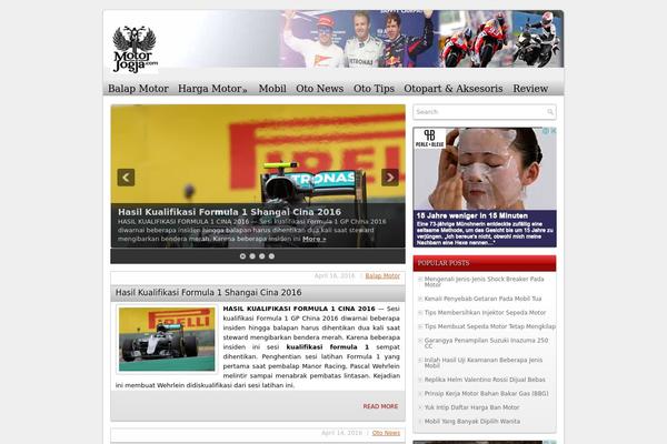 Carspress theme site design template sample