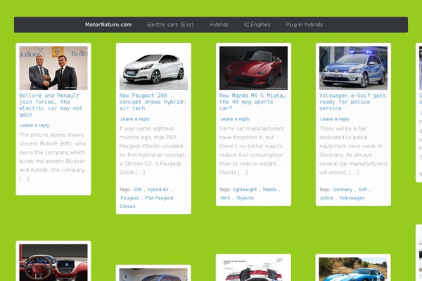 pinpress theme site design template sample