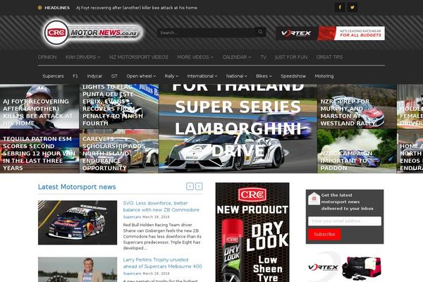 Truemag theme site design template sample