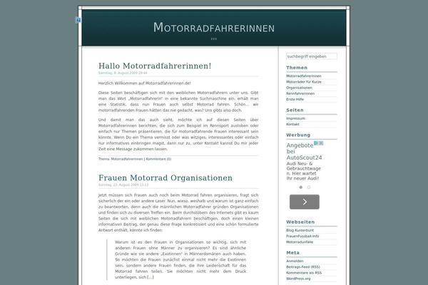 motorradfahrerinnen.de site used Concrete