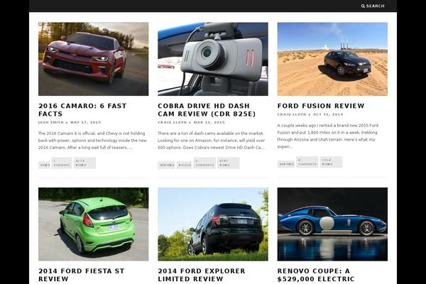 15Zine theme site design template sample