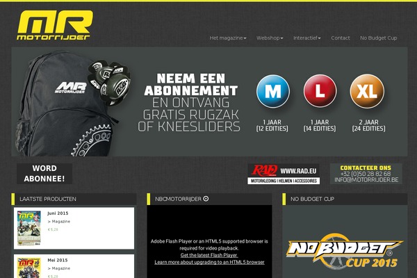 motorrijder.be site used Motor-rijder