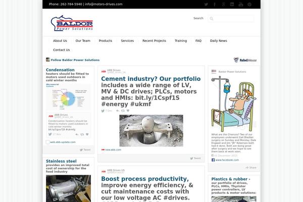 Frisco theme site design template sample