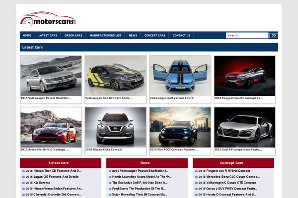 Moto theme site design template sample