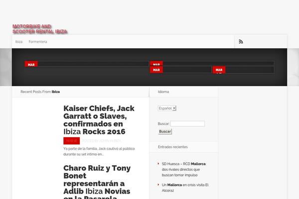 Nexus theme site design template sample
