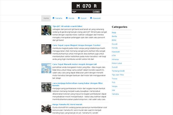 Fasthink theme site design template sample