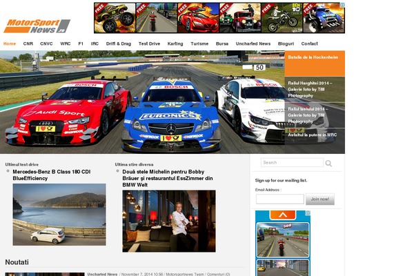 Site using Category Posts Widget plugin