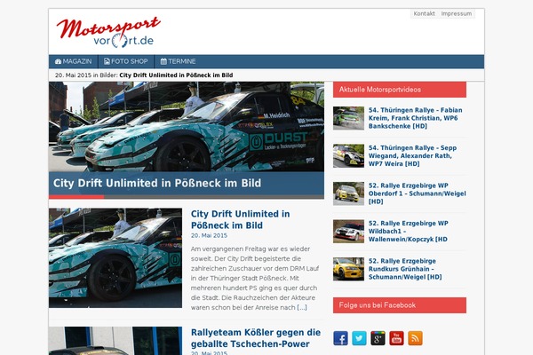 motorsportvorort.de site used MH Magazine