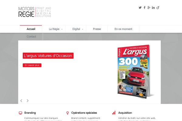 motorsregie.com site used Adeodatus-themes