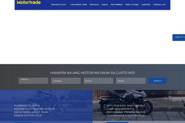 Site using Progression-car-dealer-master plugin